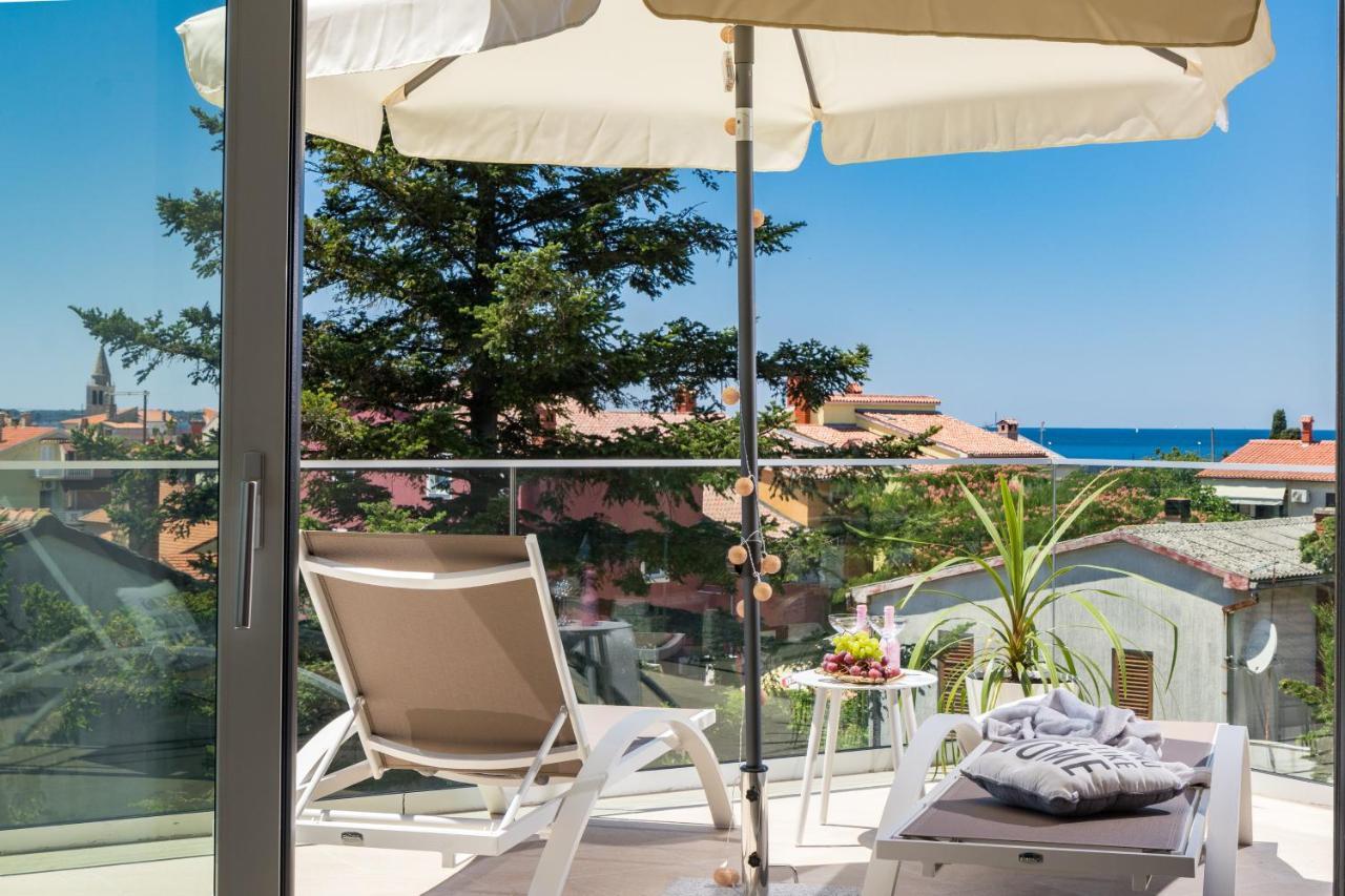 פאז'אנה Villa Elena Deluxe Mit Whirlpool Und Beheiztem Pool Am Meer Und Wunderschoenen Blick Auf Die Brijuni Inseln מראה חיצוני תמונה